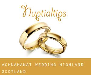 Achnahanat wedding (Highland, Scotland)