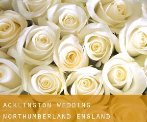Acklington wedding (Northumberland, England)