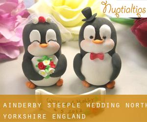 Ainderby Steeple wedding (North Yorkshire, England) Ainderby Steeple wedding (North Yorkshire, England)