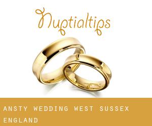 Ansty wedding (West Sussex, England)
