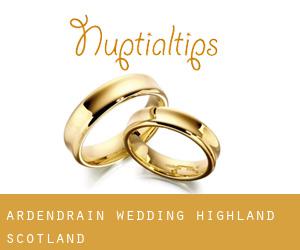 Ardendrain wedding (Highland, Scotland)