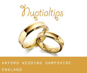 Arford wedding (Hampshire, England)