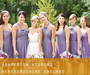 Ashperton wedding (Herefordshire, England)