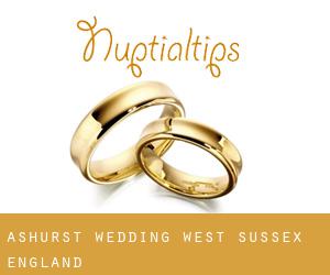 Ashurst wedding (West Sussex, England)