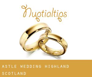 Astle wedding (Highland, Scotland)