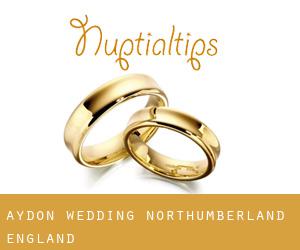 Aydon wedding (Northumberland, England)