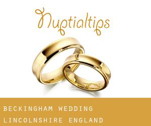 Beckingham wedding (Lincolnshire, England)