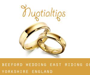 Beeford wedding (East Riding of Yorkshire, England)