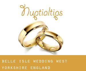 Belle Isle wedding (West Yorkshire, England)