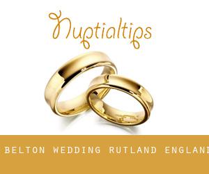 Belton wedding (Rutland, England)