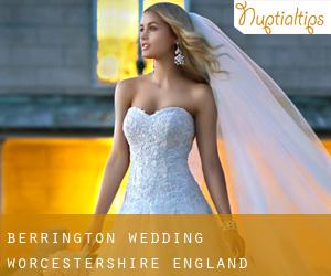 Berrington wedding (Worcestershire, England)