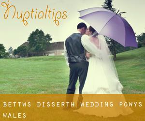 Bettws Disserth wedding (Powys, Wales)