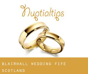 Blairhall wedding (Fife, Scotland)