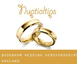 Bodenham wedding (Herefordshire, England)