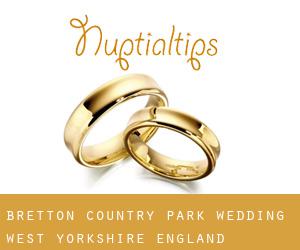 Bretton Country Park wedding (West Yorkshire, England)
