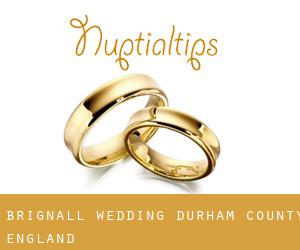 Brignall wedding (Durham County, England)