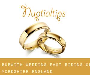 Bubwith wedding (East Riding of Yorkshire, England)