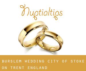 Burslem wedding (City of Stoke-on-Trent, England)