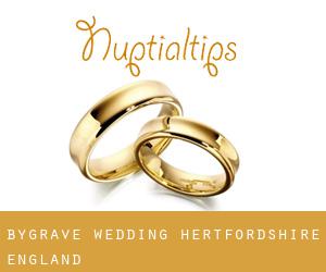 Bygrave wedding (Hertfordshire, England)
