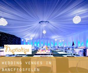 Wedding Venues in Bancffosfelen