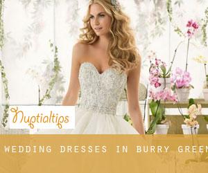 Wedding Dresses in Burry Green