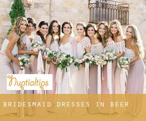 Bridesmaid Dresses in Beer