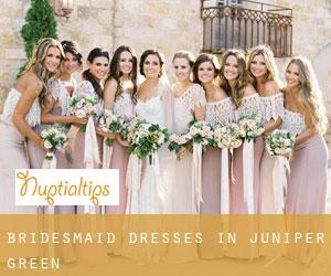 Bridesmaid Dresses in Juniper Green
