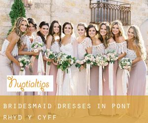 Bridesmaid Dresses in Pont Rhyd-y-cyff