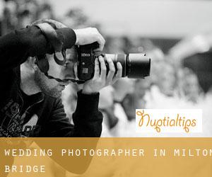 Wedding Photographer in Milton Bridge