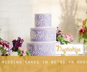 Wedding Cakes in Betws-yn-Rhôs