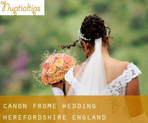 Canon Frome wedding (Herefordshire, England)