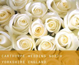 Carthorpe wedding (North Yorkshire, England)
