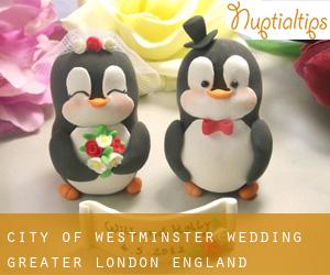City of Westminster wedding (Greater London, England)