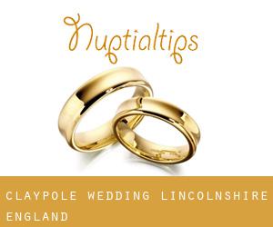 Claypole wedding (Lincolnshire, England)