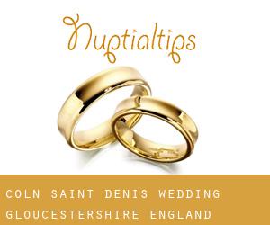 Coln Saint Denis wedding (Gloucestershire, England)