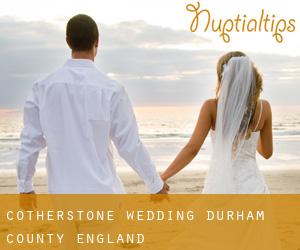 Cotherstone wedding (Durham County, England)