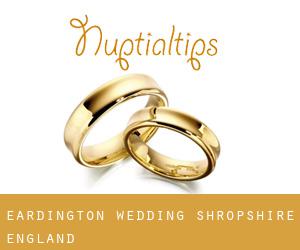 Eardington wedding (Shropshire, England)