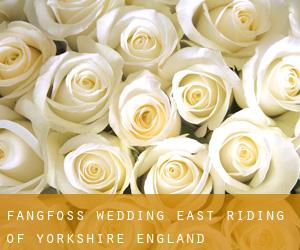 Fangfoss wedding (East Riding of Yorkshire, England)