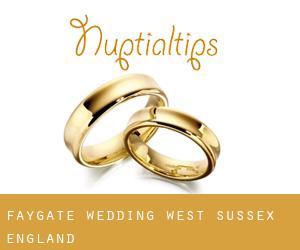 Faygate wedding (West Sussex, England)