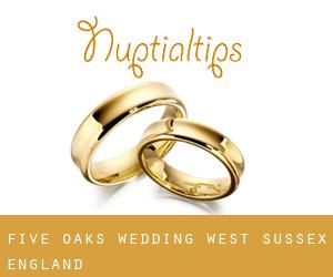 Five Oaks wedding (West Sussex, England)