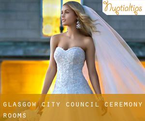 Glasgow City Council Ceremony Rooms
