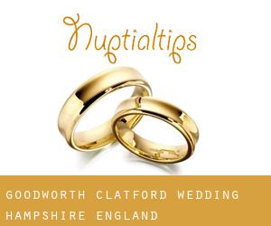 Goodworth Clatford wedding (Hampshire, England)
