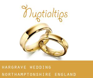 Hargrave wedding (Northamptonshire, England)
