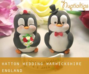Hatton wedding (Warwickshire, England)