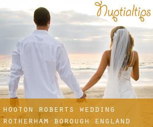Hooton Roberts wedding (Rotherham (Borough), England)
