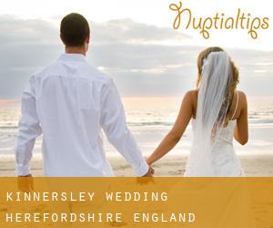 Kinnersley wedding (Herefordshire, England)