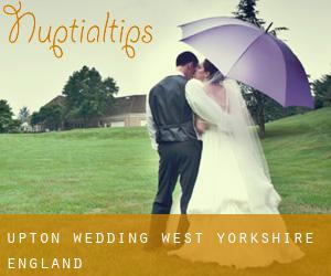 Upton wedding (West Yorkshire, England)