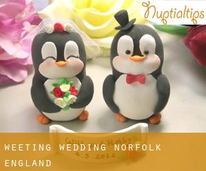 Weeting wedding (Norfolk, England)